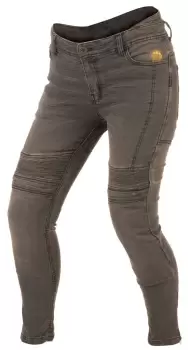 Trilobite Micas Urban Ladies Motorcycle Jeans, grey, Size 30 for Women, grey, Size 30 for Women