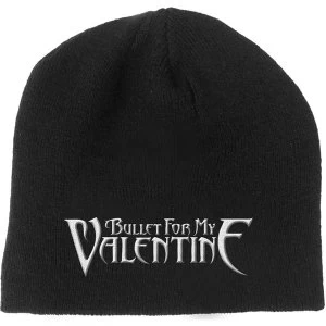 Bullet For My Valentine - Logo Mens Beanie Hat - Black