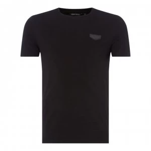 Antony Morato Logo Patch T Shirt - BLACK 9000