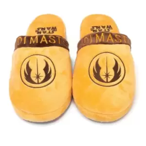 Star Wars Mens Jedi Master Slippers (7 UK-8 UK) (Brown)