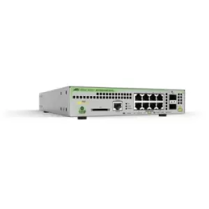 Allied Telesis AT-GS970M/10PS network switch Managed L3 Gigabit Ethernet (10/100/1000) Power over Ethernet (PoE) 1U Grey