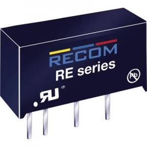 RECOM RE 1515S DCDC converter print 15 Vdc 15 Vdc 66 mA 1 W No. of outputs 1 x