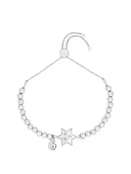 Bibi Bijoux Silver 'Starstruck' Friendship Bracelet, Silver, Women