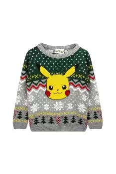 Pikachu Knitted Christmas Jumper