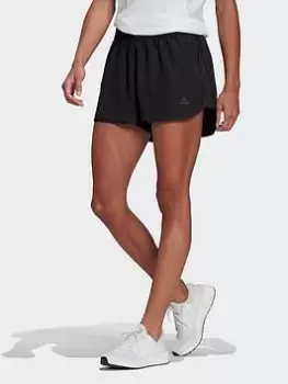 adidas Marathon 20 Shorts, Grey/White, Size S, Women