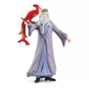 Albus Dumbledore & Fawkes Toy Figure Set, 6 Years and Above, Multi-colour (42637)