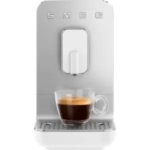 Smeg 50's Style BCC01WHMUK Bean to Cup Coffee Machine - White