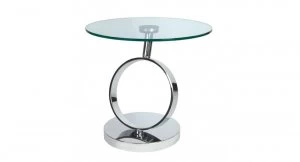 Linea Motion Lamp Table Clear