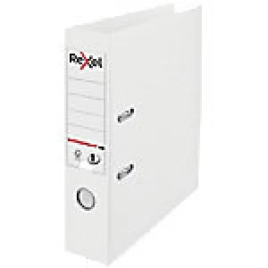 Rexel Choices Lever Arch File 75mm Polypropylene 2 ring White