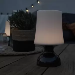 Colmar LED Black Indoor and Outdoor Battery Operated Touch Table Lamp