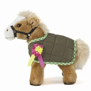 Living Nature Soft Toy - Horse with Jacket (23cm)