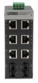 Phoenix Contact 2891411 Switch, Ethernet, 8 Ports, 24V