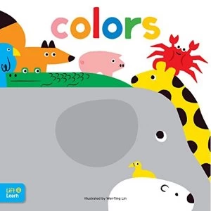 Colors Lift & Learn Interactive flaps reveal basic concepts for toddlers Board book 2018