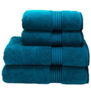 Christy Supreme Hygro Towel Range - Kingfisher - Bath Sheet (Set of 2) - Blue