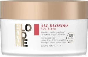 Schwarzkopf Professional BlondMe All Blondes Rich Mask 200ml