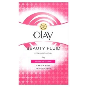Olay Beauty Fluid Moisturiser Normal/Dry/Combo Skin 100ml