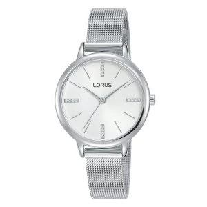Lorus RG215QX9 Ladies Silver Mesh Bracelet Watch
