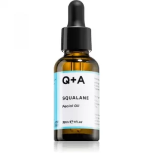 Q+A Squalane Facial Oil with Moisturizing Effect 30ml