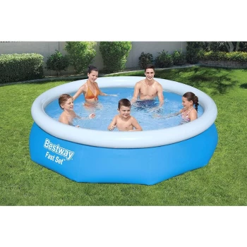 Bestway Inflatable Play Pool Childrens Fast Set Paddling Pool - 10 Foot