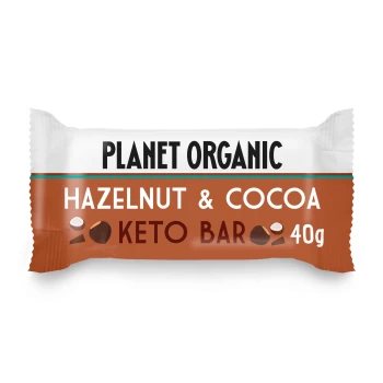 Planet Organic Hazelnut & Cocoa Keto Bar 40g