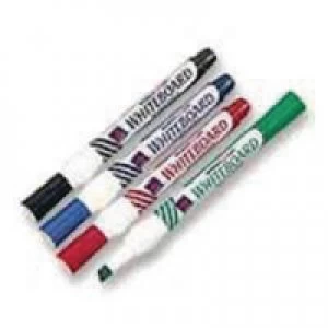 Nice Price Assorted Whiteboard Markers Chisel Tip Pack of 4 WX26038