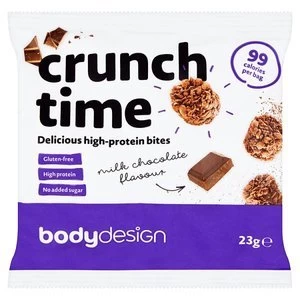 Body Design Crunchy Milk Chocolate Protein Bites 23g