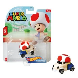 Hot Wheels Super Mario Toad