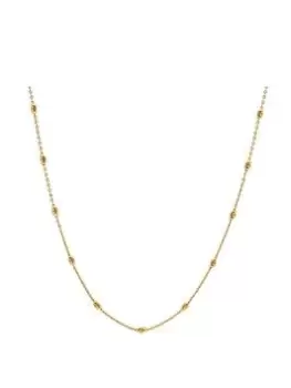 Hot Diamonds X Jac Jossa Embrace Oval Cable Chain - 40-45cm, Gold, Women