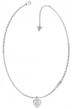 Guess GShine Silver Stainless Steel Necklace UBN79034 Jewellery