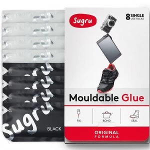 Sugru Mouldable Glue Black White - 8 Pack