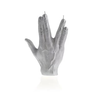 Silver Hand SPCK Candle