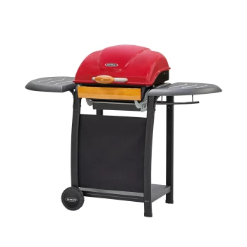 Outback Omega Charcoal BBQ Grill - Red