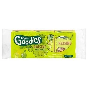Organix Goodies Raisins 6x 14g