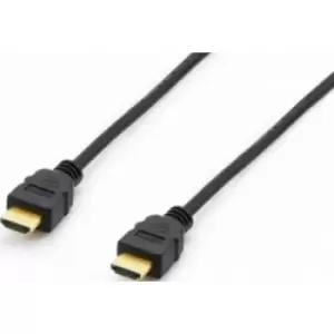 Equip HDMI Cable HDMI-A plug 7.50 m Black 119372 gold plated connectors HDMI cable