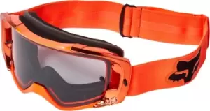 FOX Vue Stray Tear-Off Motocross Goggles Set, orange, orange, Size One Size