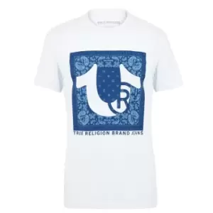 True Religion Paisley Horseshoe T-Shirt