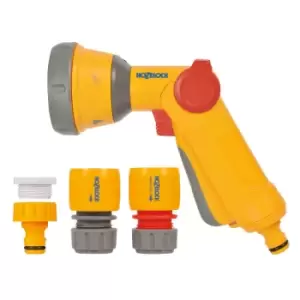 Hozelock Multi Spray Gun Starter Set 2343 - Yellow & Grey