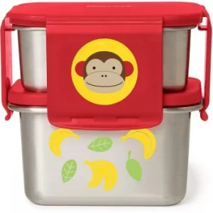 Skip Hop Stainless Steel Monkey Lunch Kit