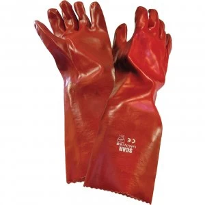 Scan PVC Long Gauntlet Glove L