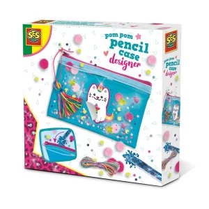 SES Creative Pom Pom Pencil Case Designer Activity Set
