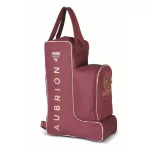 Aubrion Team Hat And Boot Bag (One Size) (Burgundy)