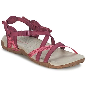 Merrell TERRAN LATTICE II womens Sandals in Pink,4,7,8,9