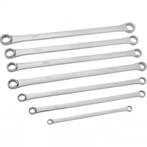 7 Piece Extra Long Double Ended Ring Aviation Spanners