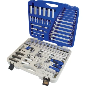 1/4" & 1/2" Socket and Spanner 120PC Combination