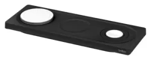 Belkin 3-in-1 15W Qi Wireless Charger Pad - Black