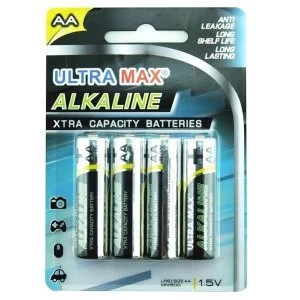 5 Star Value AA Alkaline Batteries Pack of 4