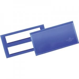 Durable 175907 Label holder (self-adhesive) Dark blue (W x H x D) 113 x 53 x 1.7 mm