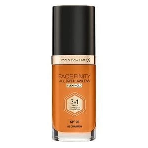 Max Factor Facefinity 3in1 Flawless Foundation 92 Cinnamon