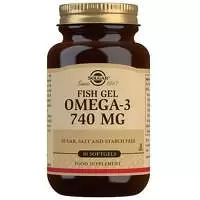Solgar Essential Fatty Acids Fish Gel Omega-3 740mg x 50