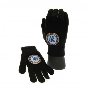 Chelsea FC Knitted Junior Gloves